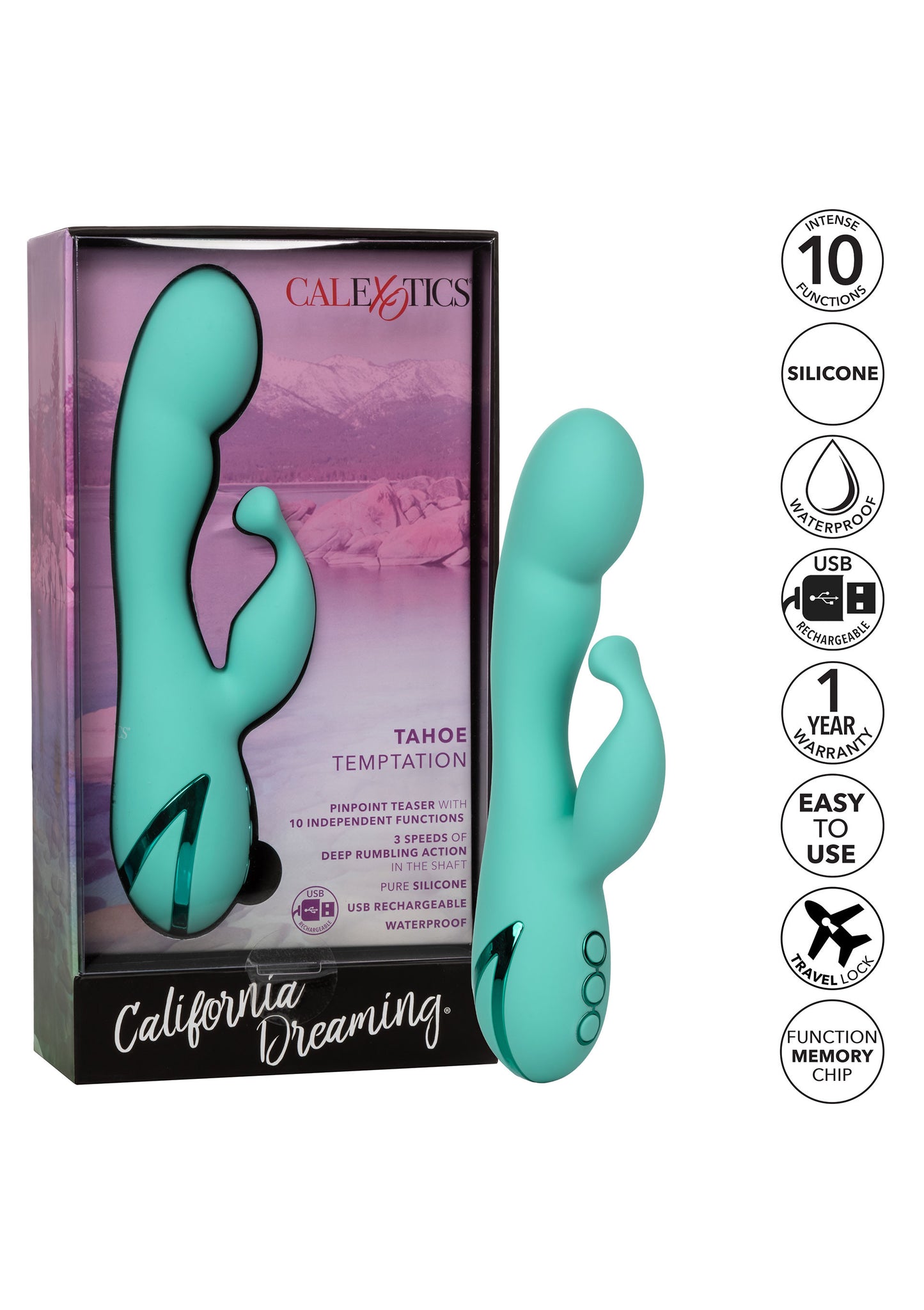 vibratore vaginale doppio rabbit clitoride Tahoe Temptation