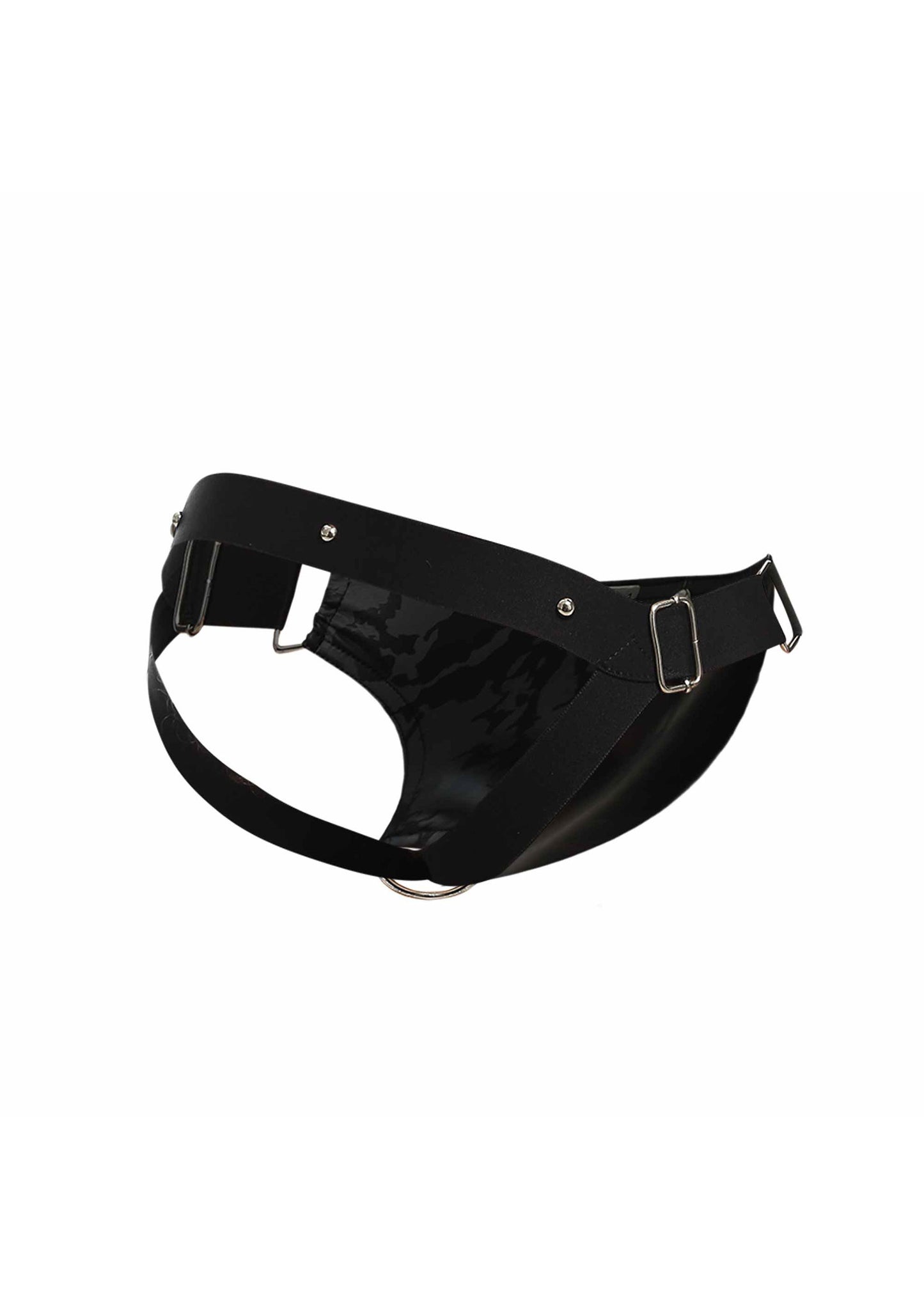 Slip con anello fallico grigio militare DNGEON Cockring Jockstrap
