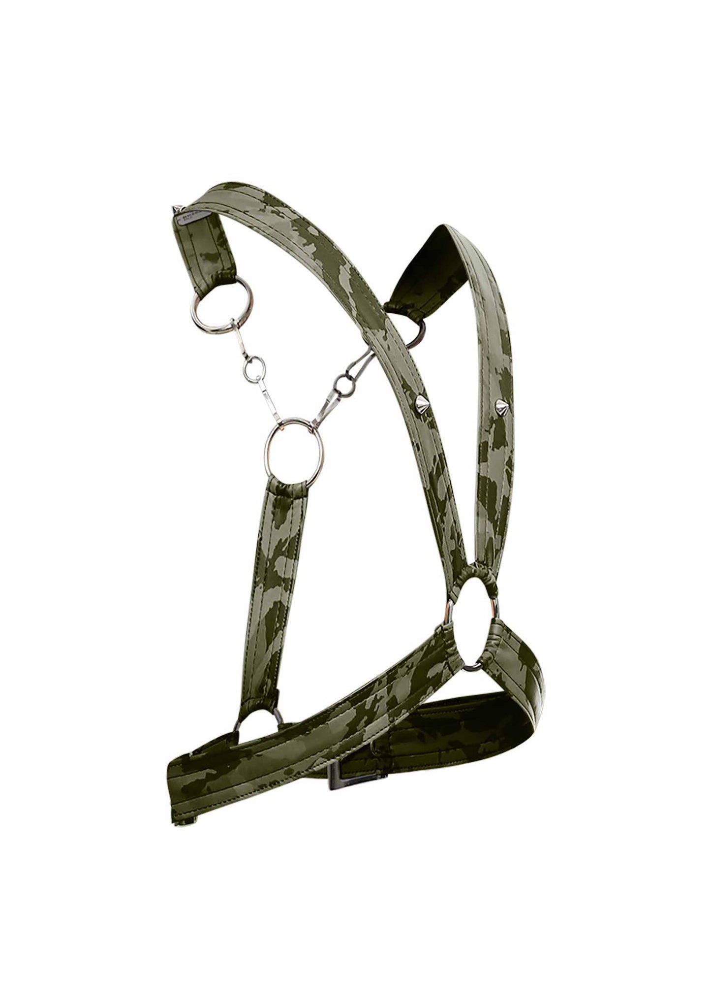 Pettorina verde militare DNGEON Cross Chain Harness