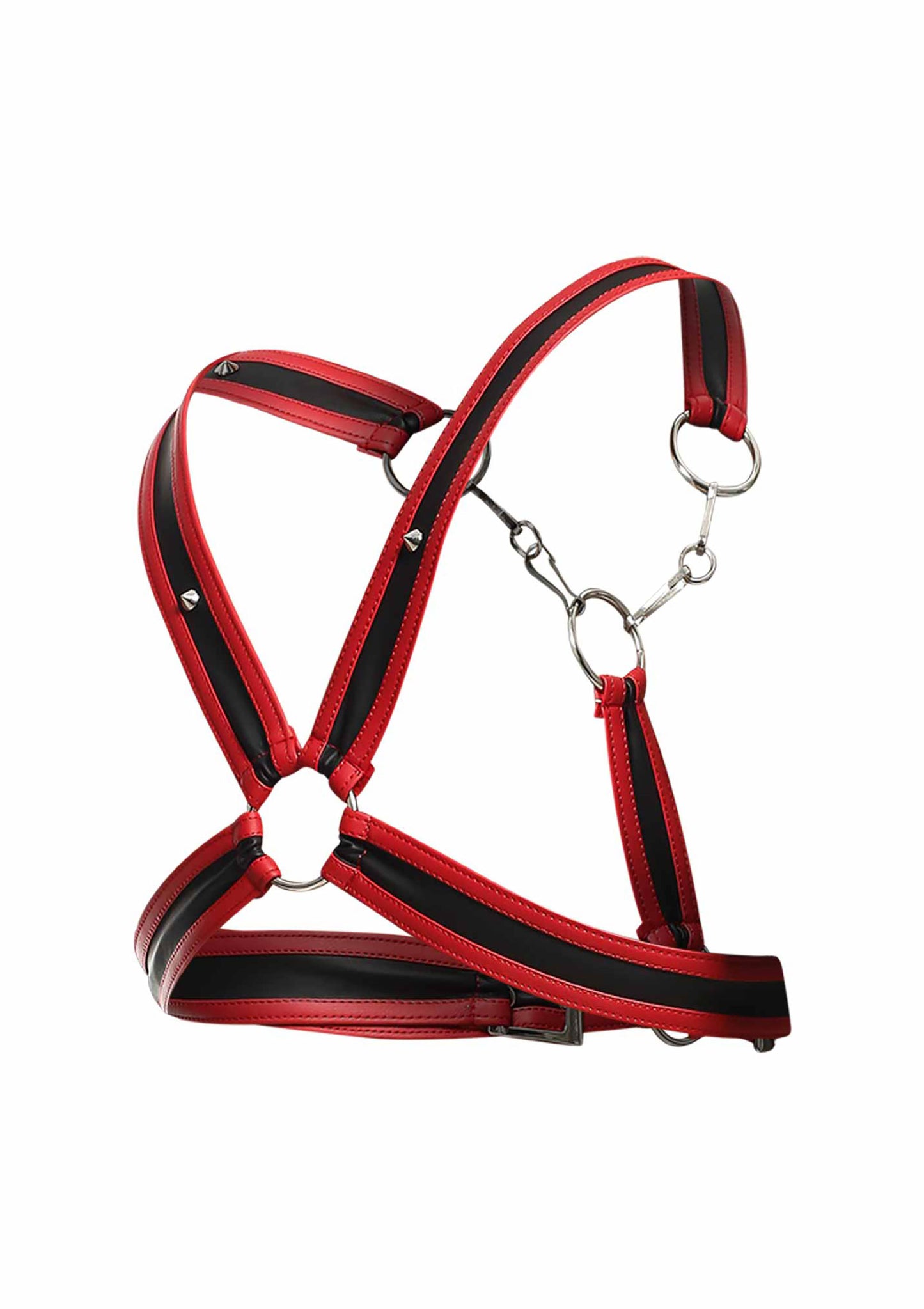 Pettorina rossa DNGEON Cross Chain Harness