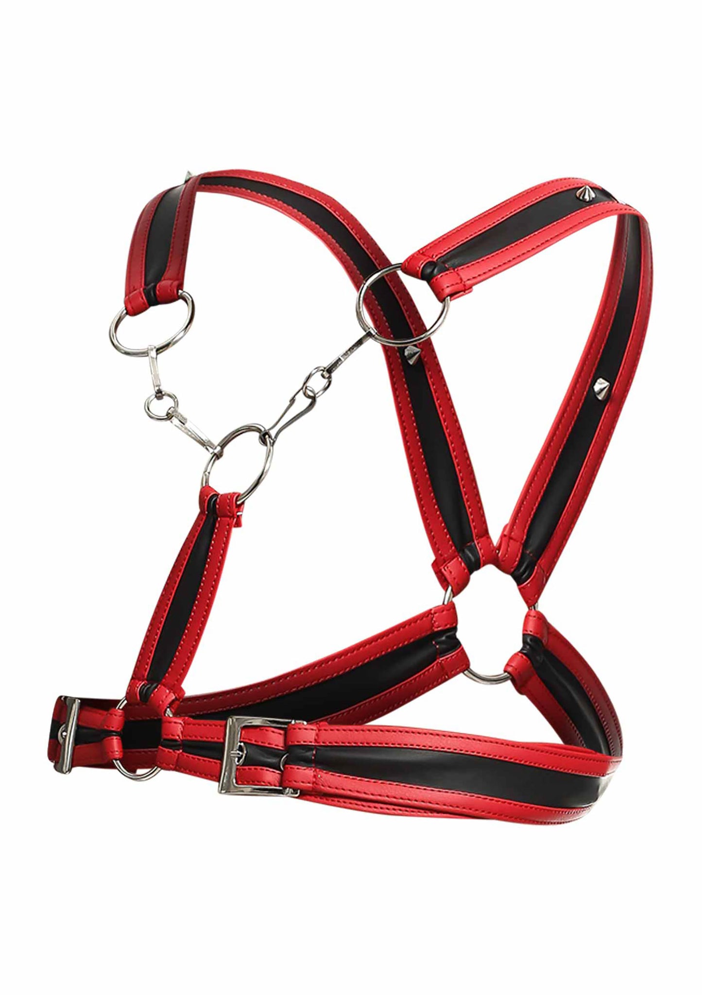 Pettorina rossa DNGEON Cross Chain Harness