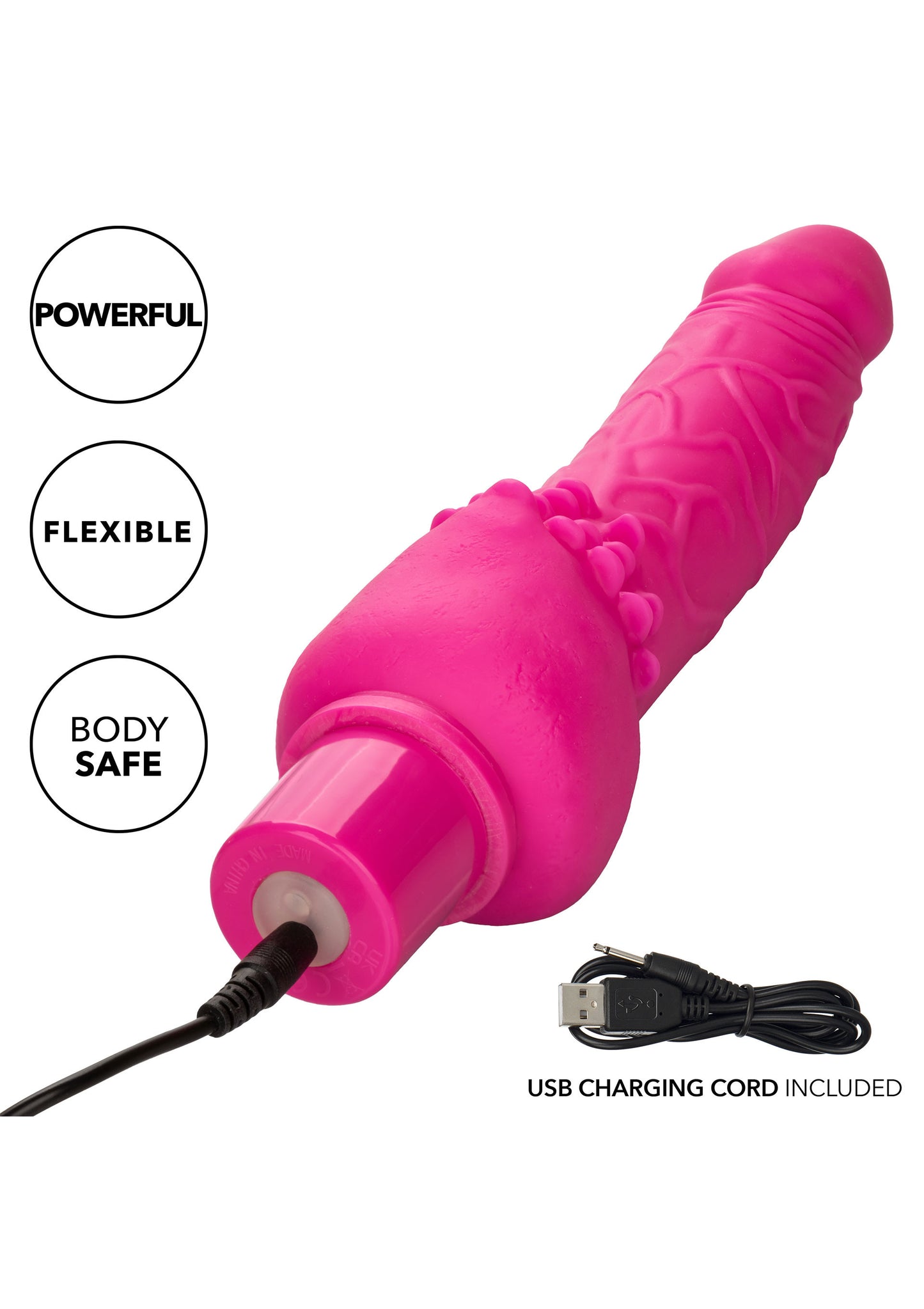 Vibratore stimolatore clitoride rosa Rechargeable stud Cliterrific