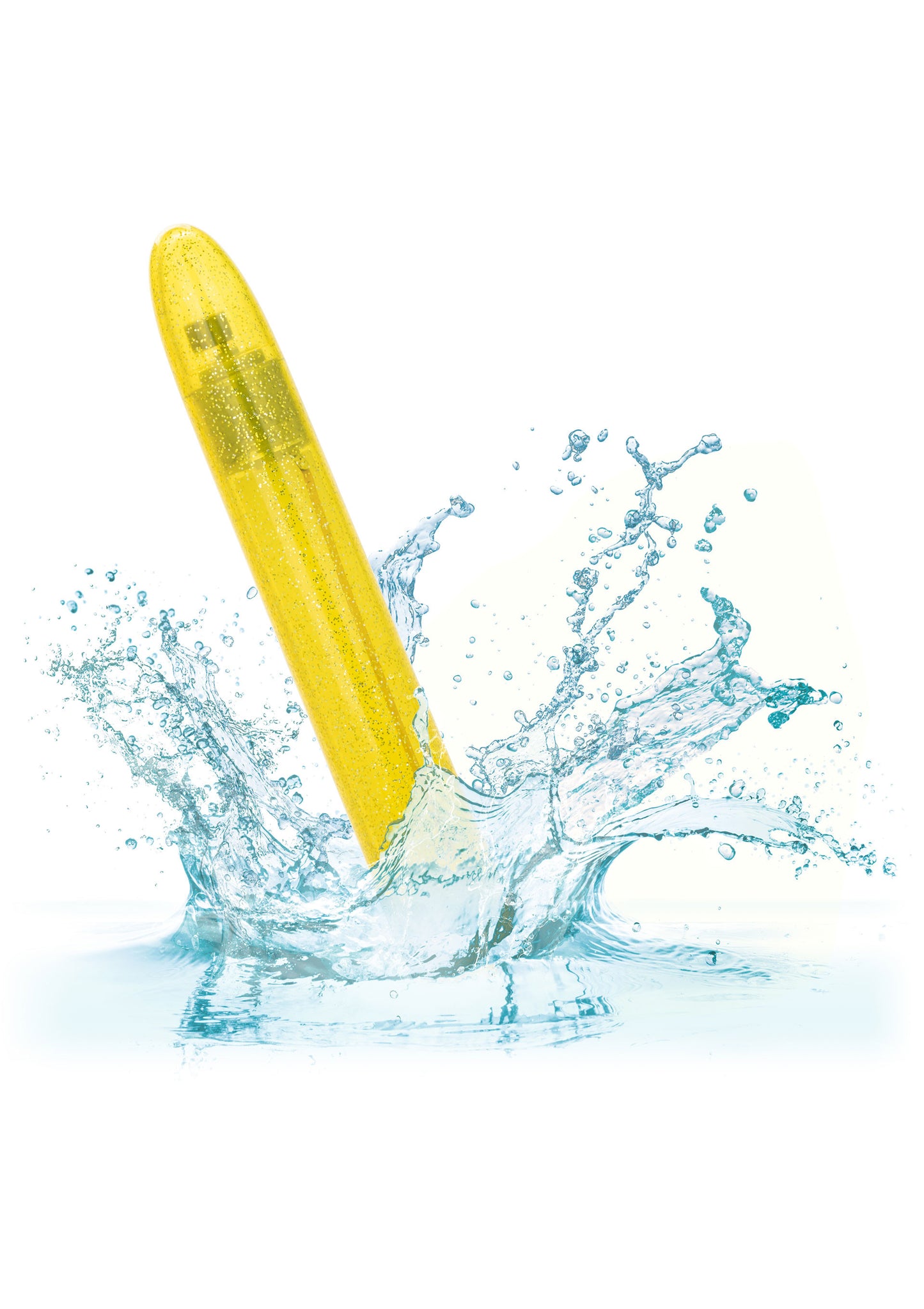 Vibratore classico giallo Sparkle Slim Vibe