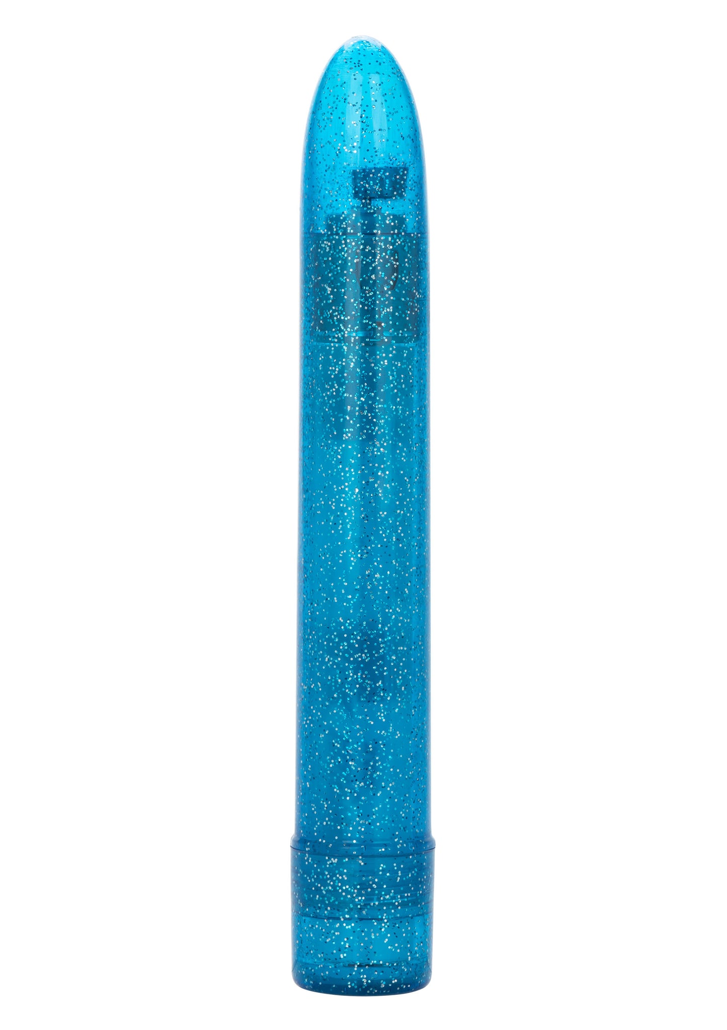 Vibratore classico blu Sparkle Slim Vibe