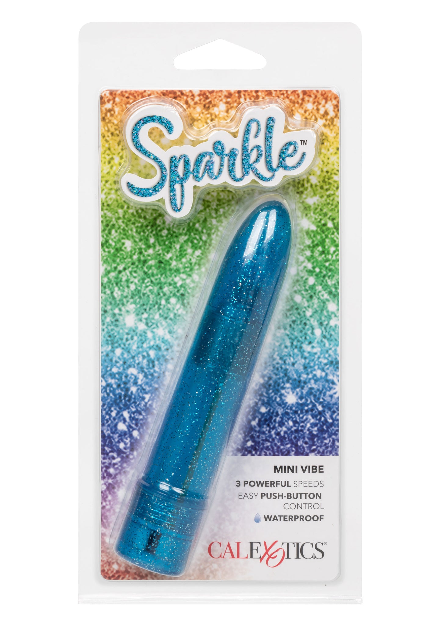 Vibratore mini blu Sparkle Mini Vibe