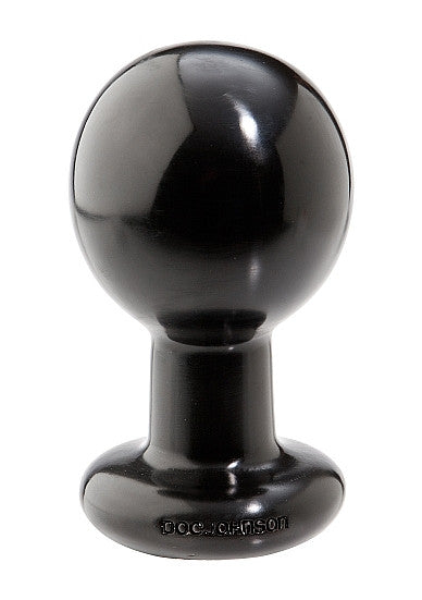 FALLO ANALE ROUND BUTT PLUGS LARGE BLACK