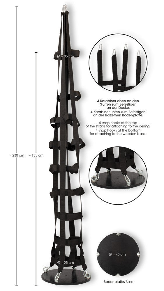 Gabbia costrittiva Hanging strap cage