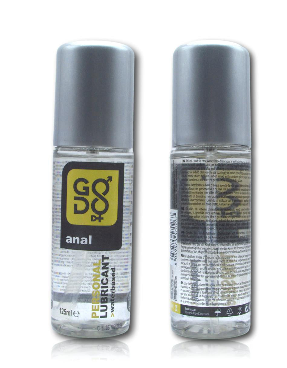 Lubrificante anale a base acqua Godo di + 125 ml