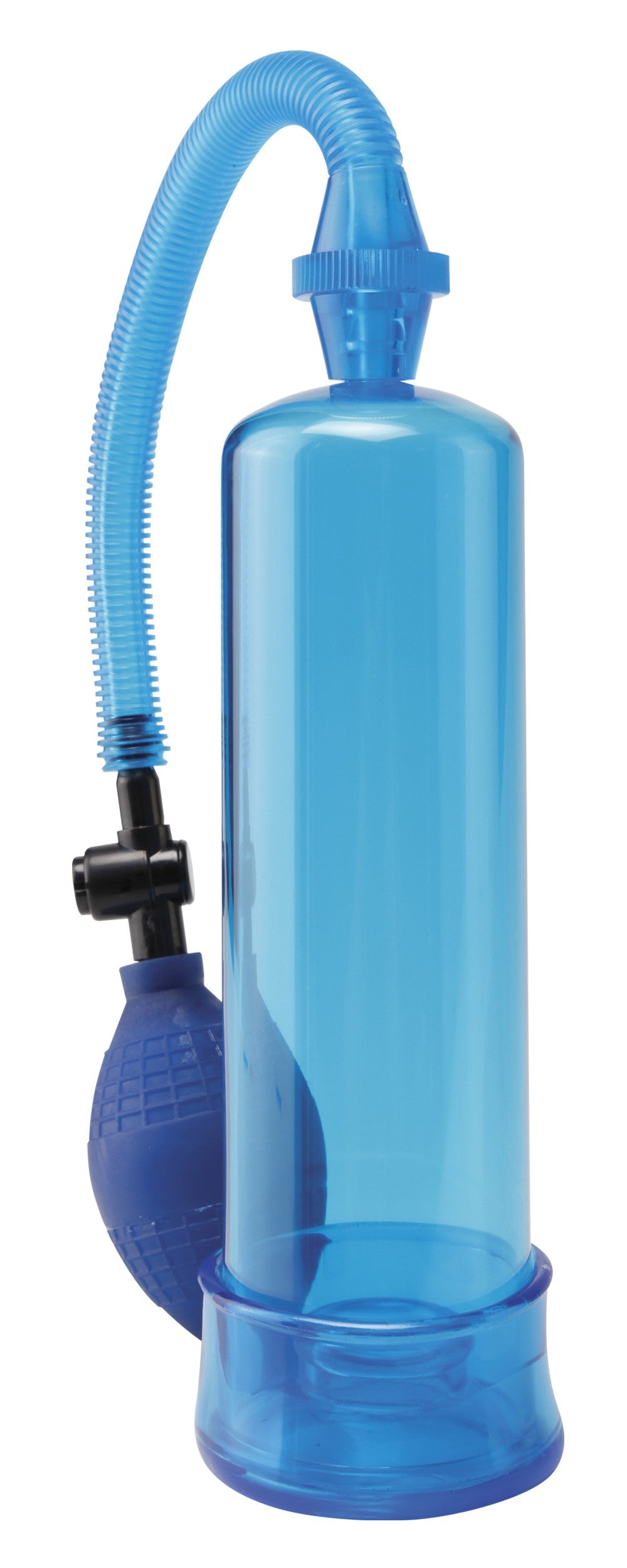 Sviluppatore a pompa per Pene BEGINNER'S POWER PUMP Blu pump worx