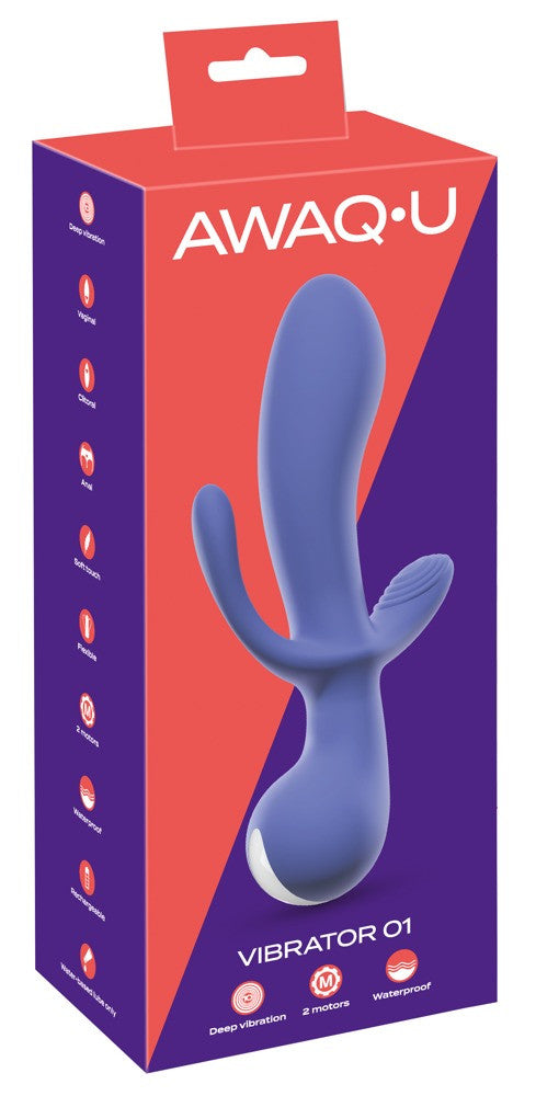 Vibratore triplo AWAQ.U Vibrator 1