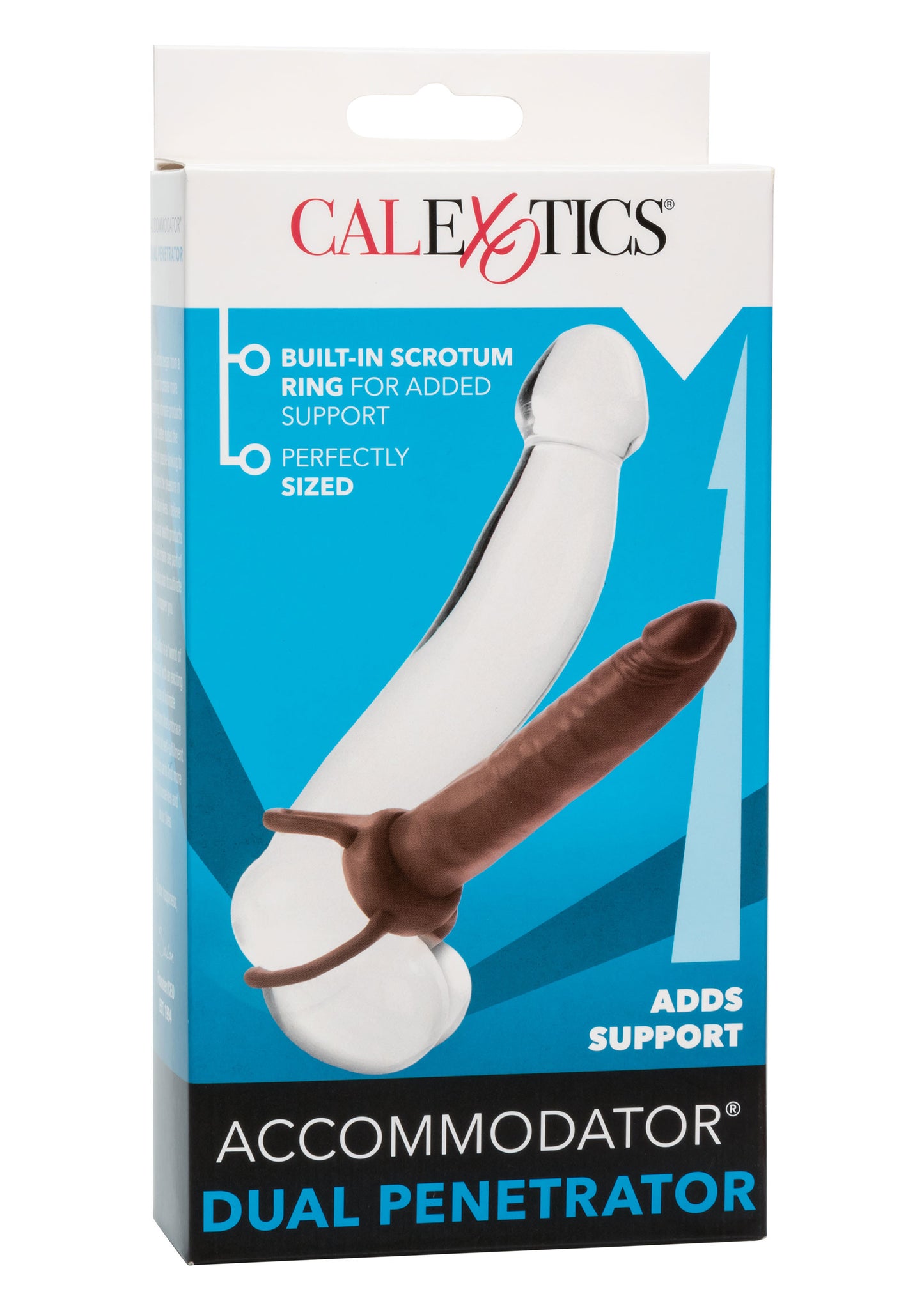 fallo indossabile Accommodator dual Penetrator brown