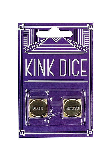 Dadi dell'amore Kink Dice Gold