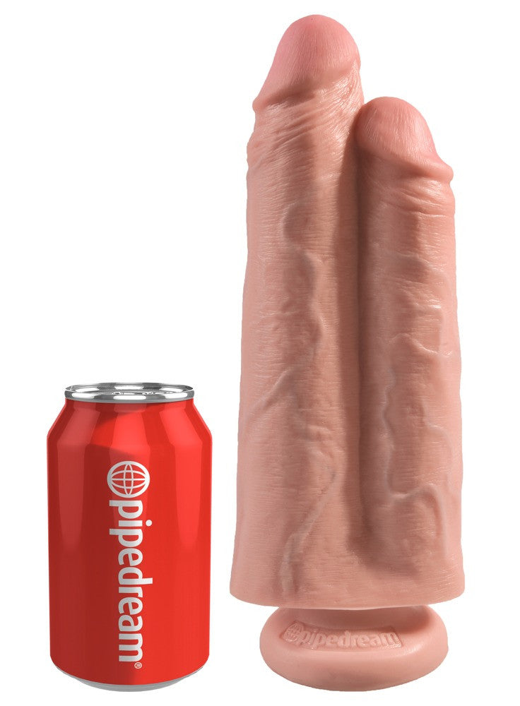 Fallo doppio con ventosa 9“ Two Cocks One Hole