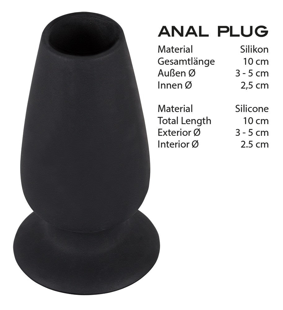 Plug anale cavo Lust Tunnel M
