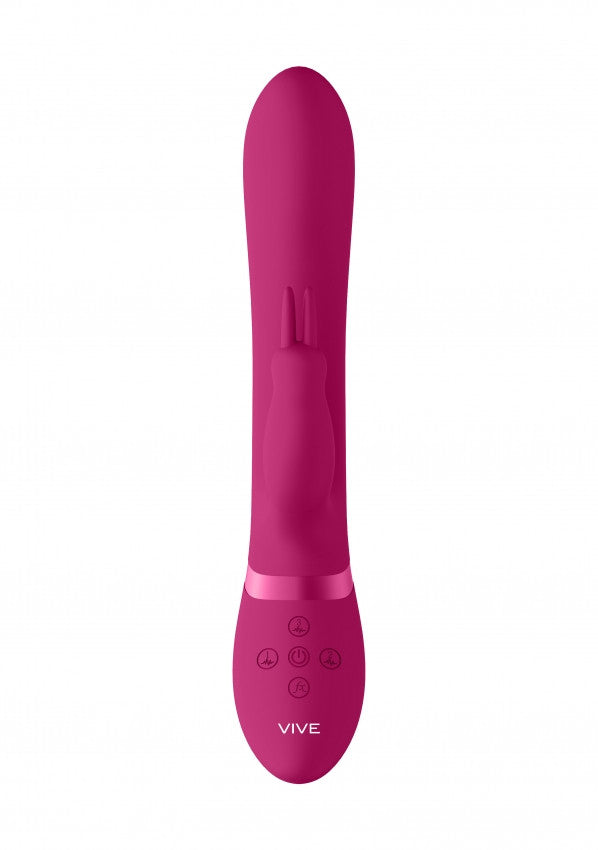 Vibratore rabbit amoris fucsia