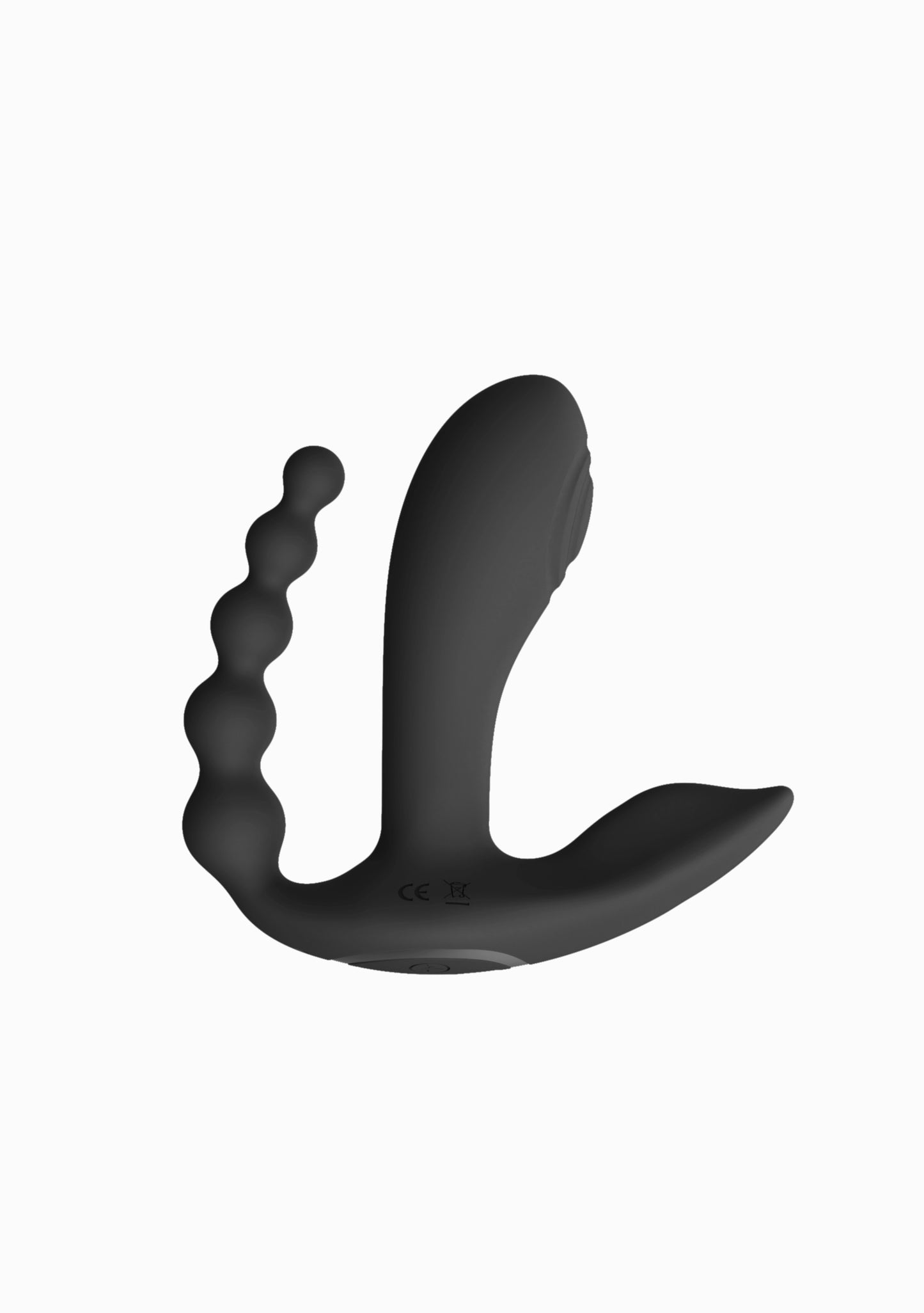 Vibratore doppio vaginale anale Kata - Black