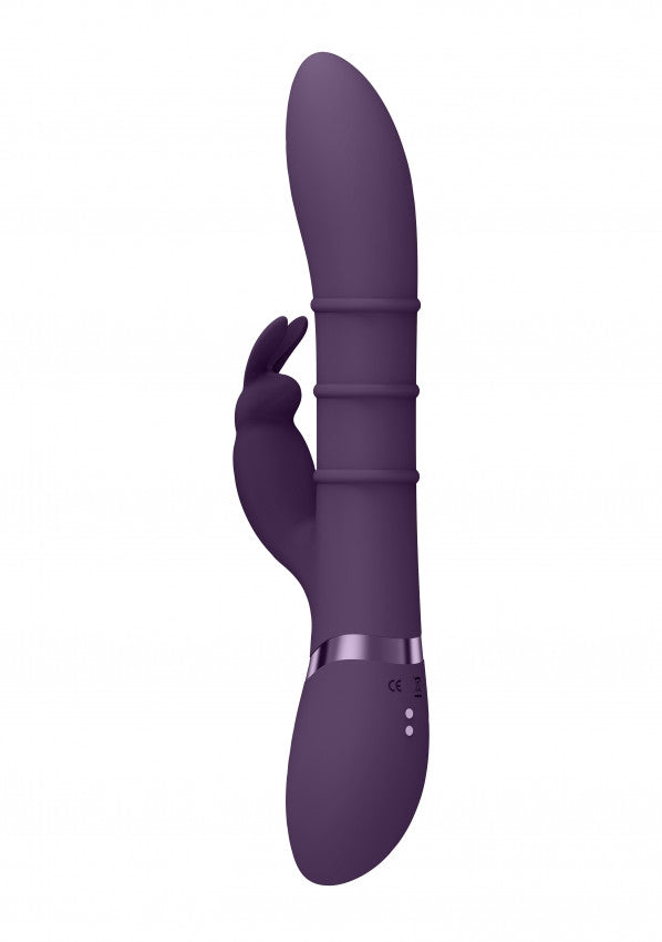 Vibratore vaginale rabbit Stimulating Rings, Vibrating G-Spot Rabbit Purple