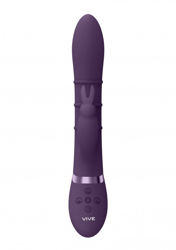 Vibratore vaginale rabbit Stimulating Rings, Vibrating G-Spot Rabbit Purple