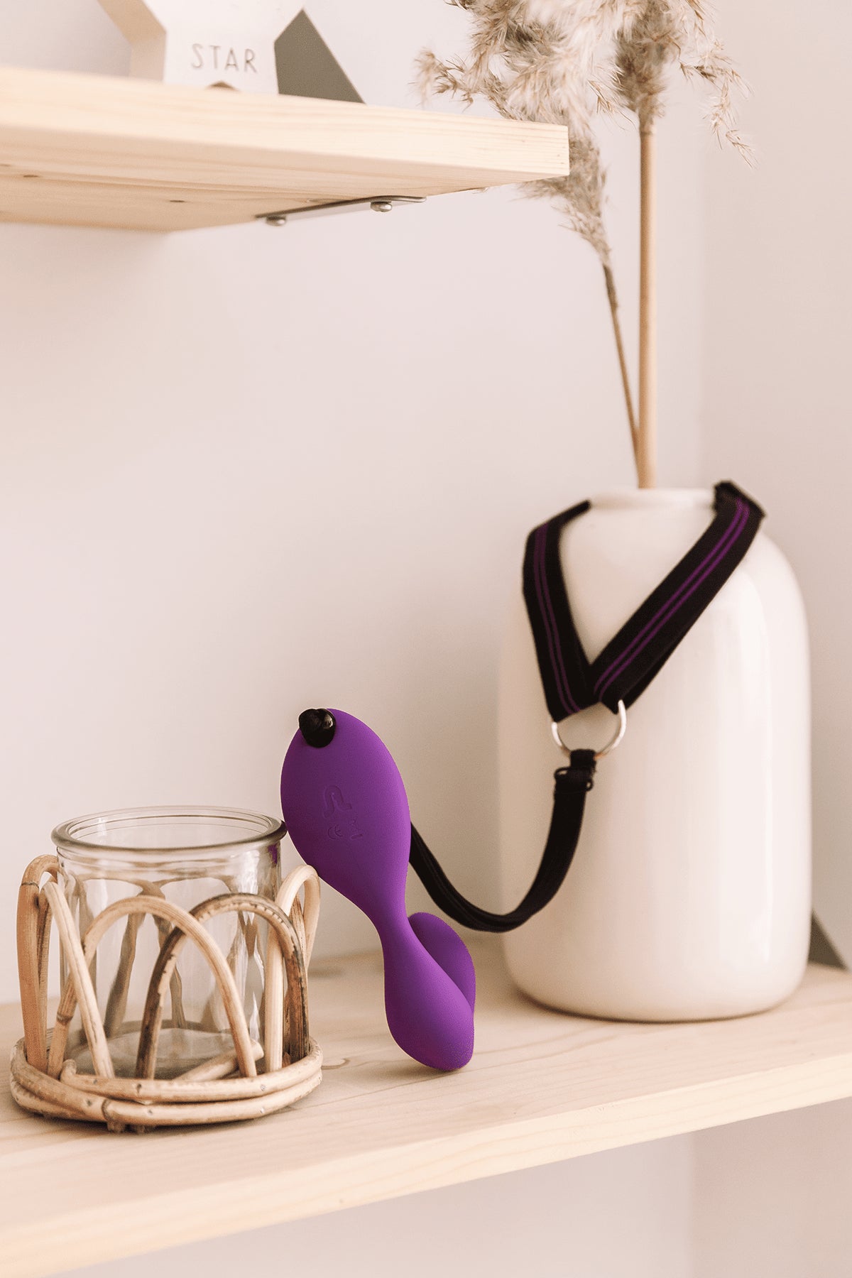 Stimolatore vibrante doppio Mr. Hook + LRS