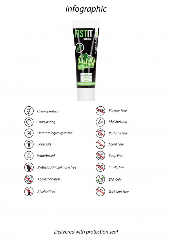 Lubrificante intimo Natural Water Based Lubricant 25 ml