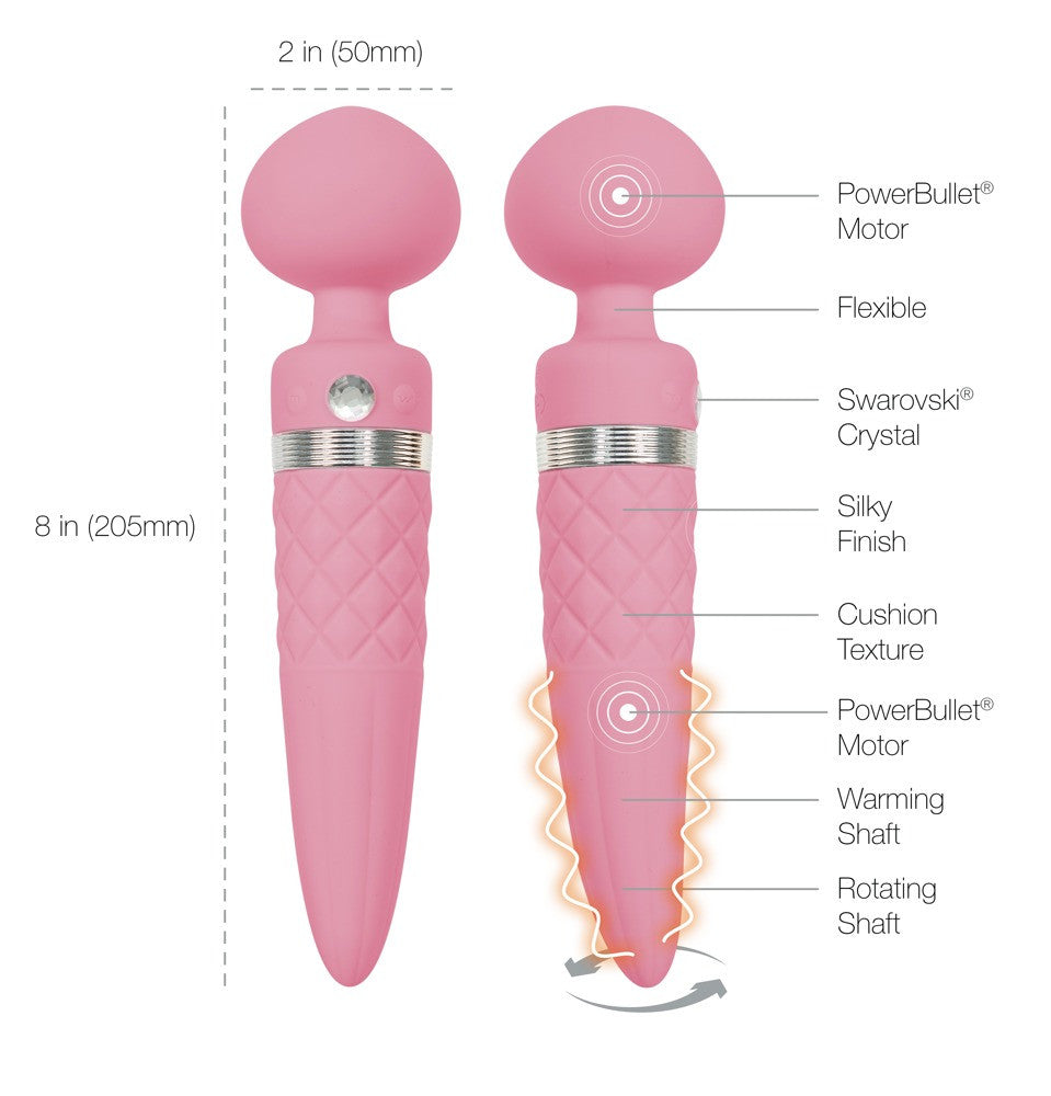 Vibratore wand Pillow Talk Sultry pink