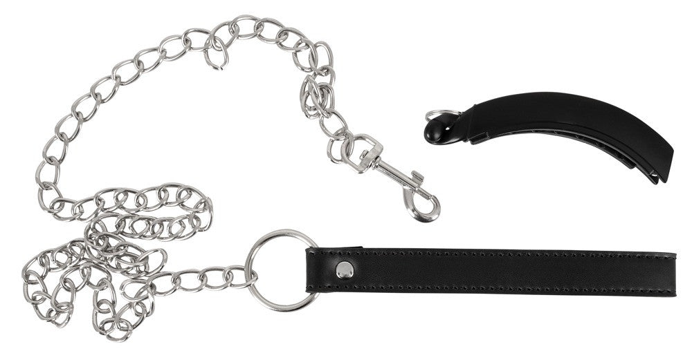 Morsetto vaginale con guinzaglio Pussy Clamp with a leash