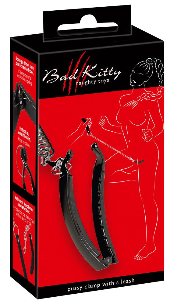 Morsetto vaginale con guinzaglio Pussy Clamp with a leash