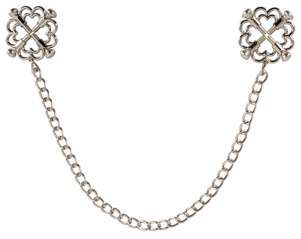Morsetti per capezzoli Nipple Jewellery with Metal Chain