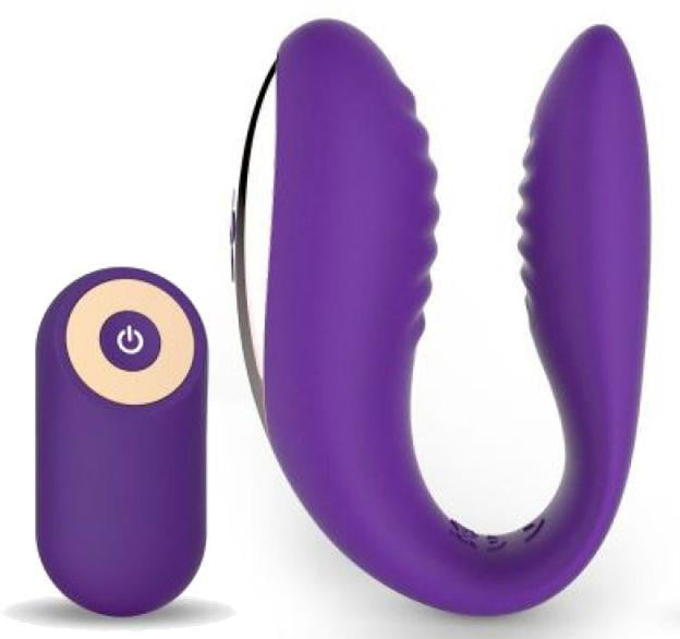 vibratore per la coppia godo X 2 silicone purple GODO DI +