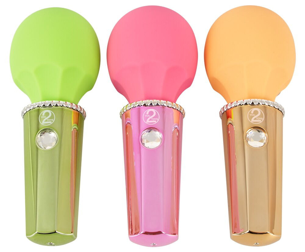 Stimolatore Vaginale Mini wand lemon