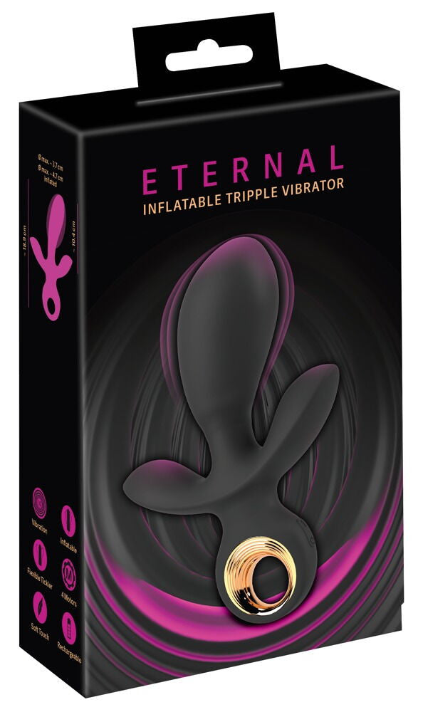 Triplo Vibratore Inflatable Triple Vibrator