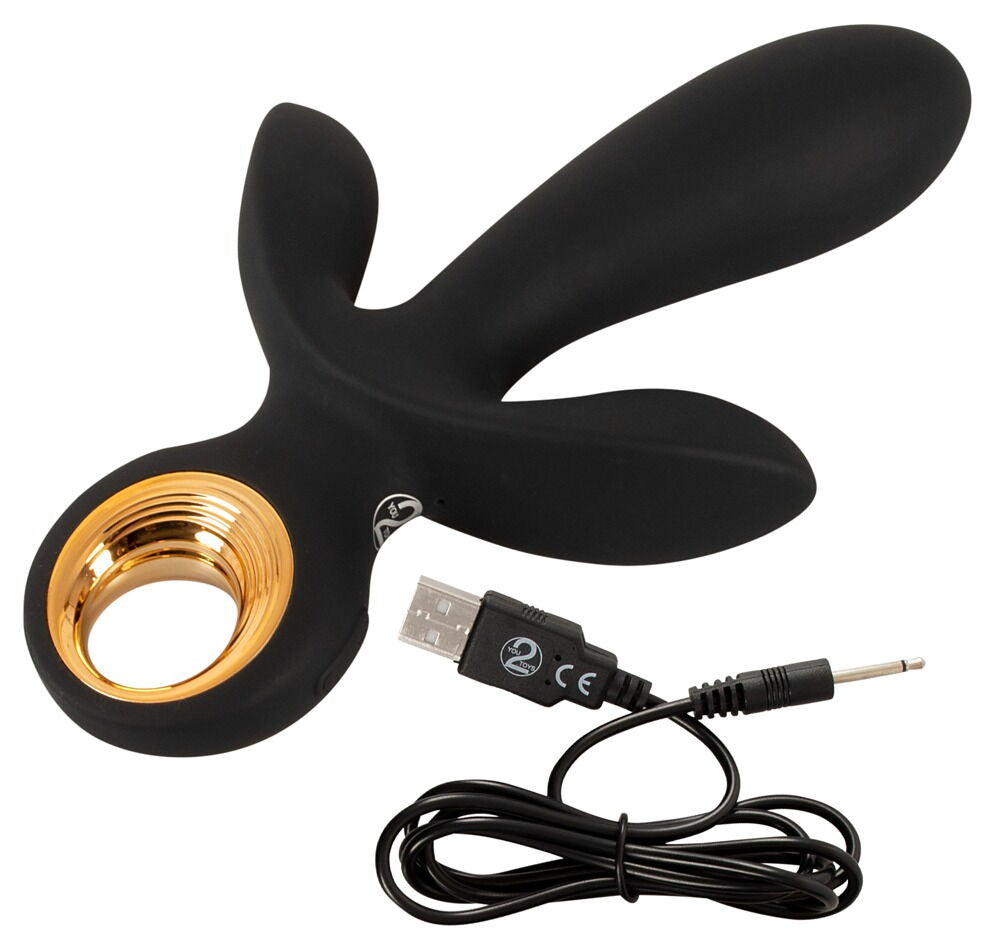 Triplo Vibratore Inflatable Triple Vibrator