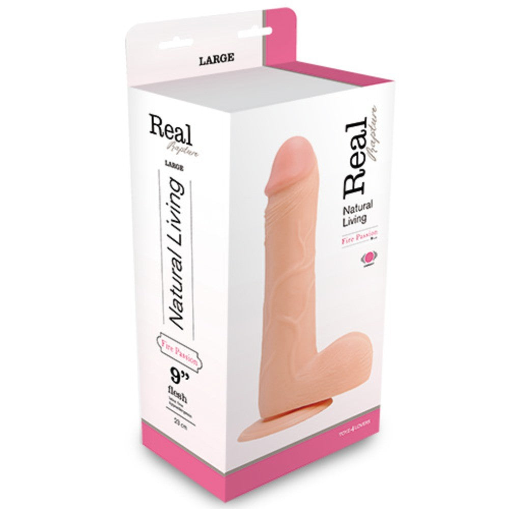 VIBRATORE REALISTICO REAL RAPTURE FLESH 9''