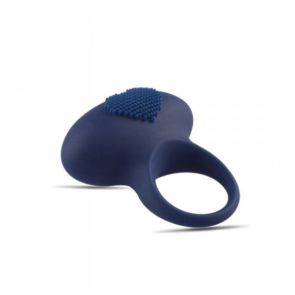 Anello fallico vibrante in silicone emphasis ring heart