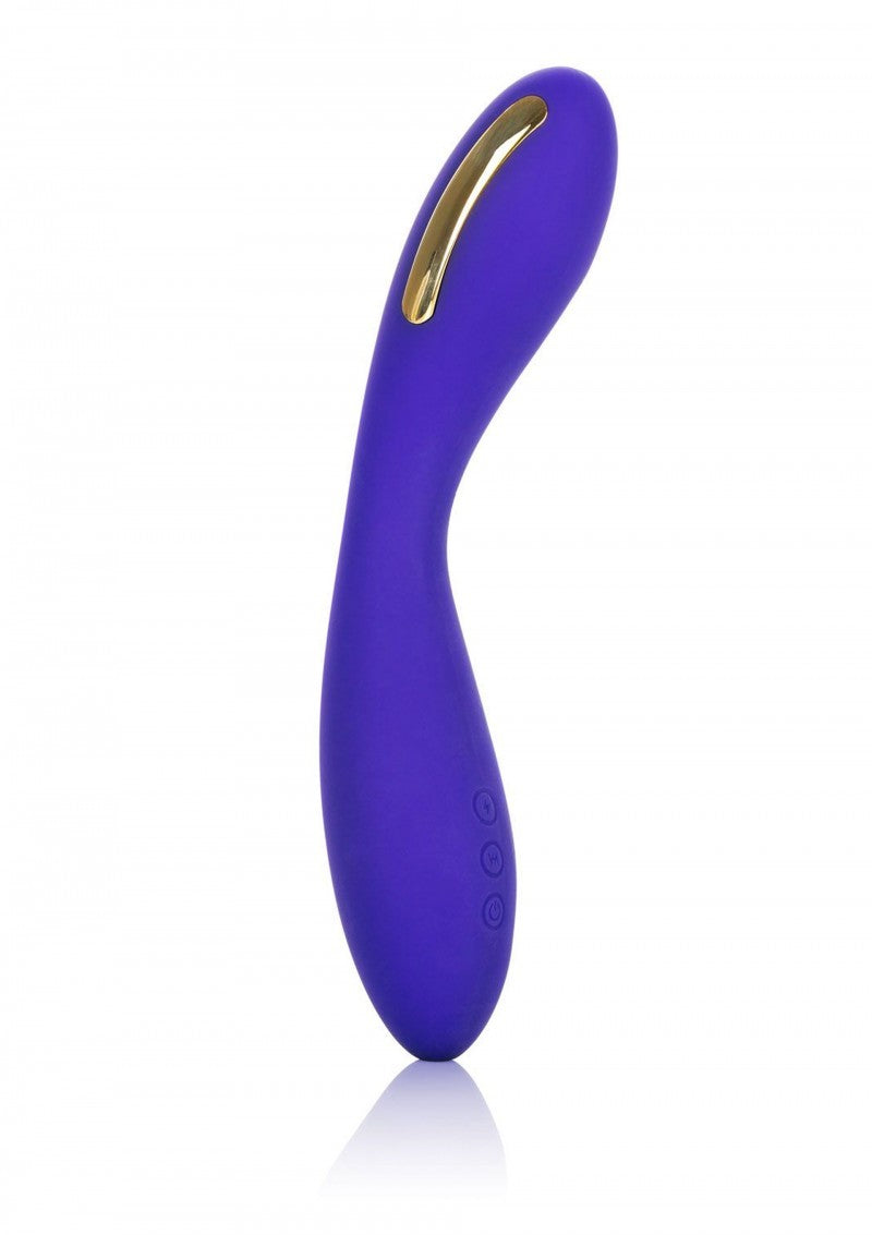 Vibratore stimolatore vaginale anale dildo fallo in silicone vibrante con scarica elettrica impulse