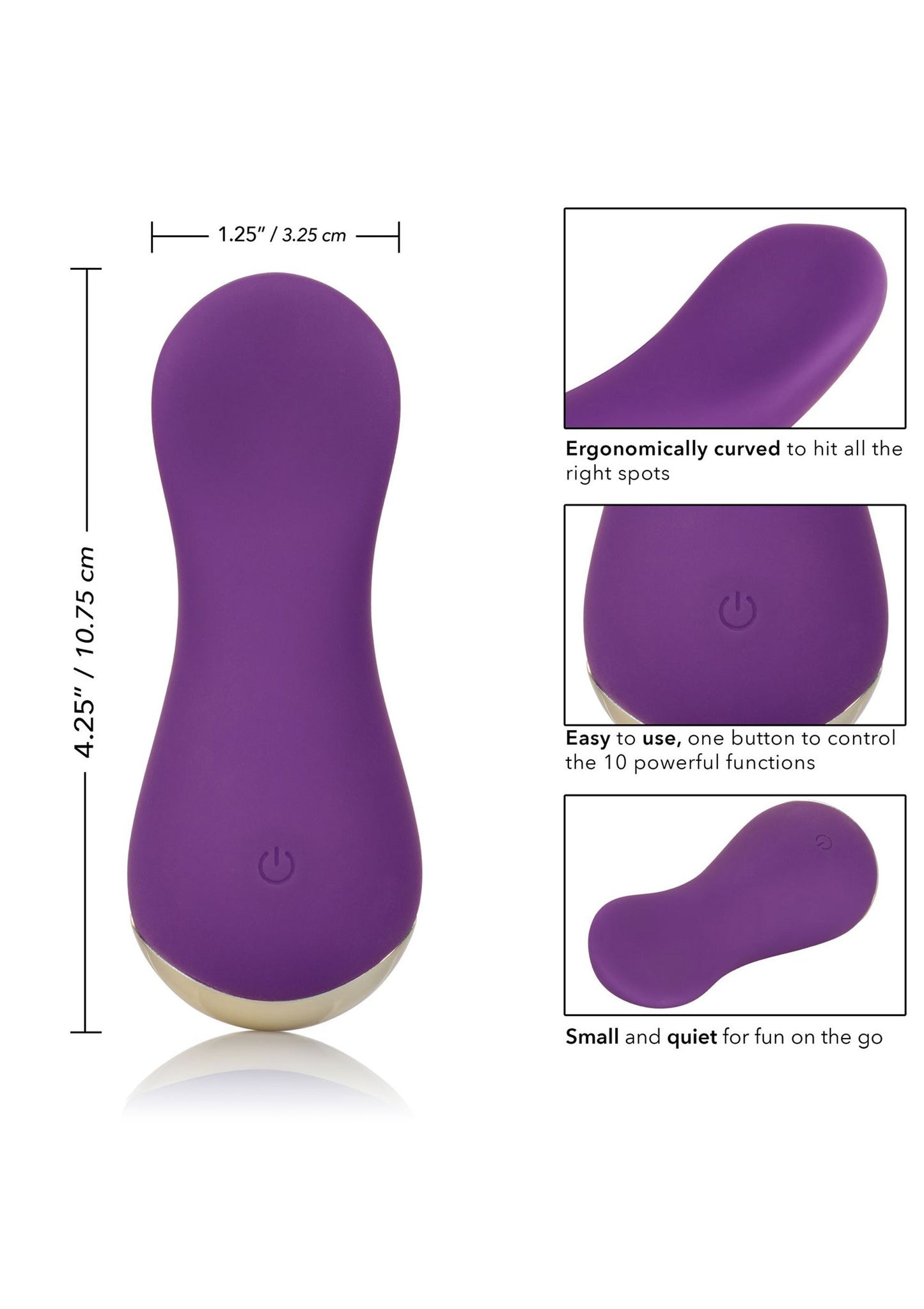 vibromassaggiatore vibratore mini in silicone