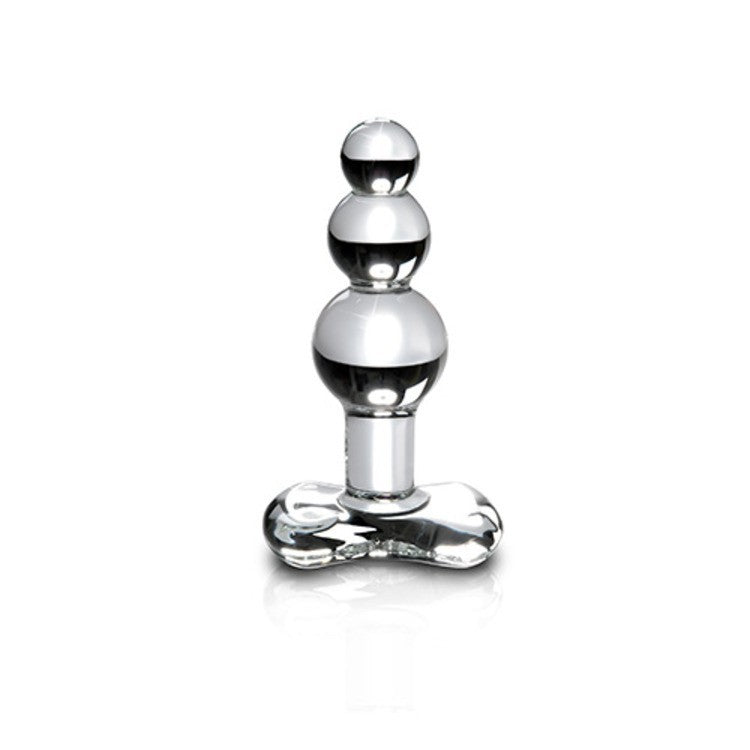 Fallo anale in vetro plug glass icicles no 47
