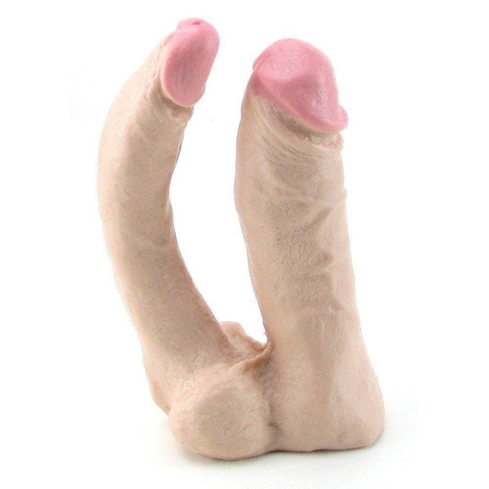 Fallo dildo realistico doppio strap on indossabile vaginale anale vac-u-look flash