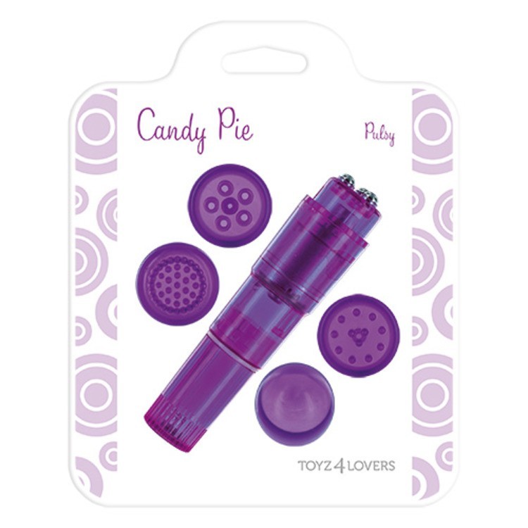 Stimolatore per clitoride multitestina pulsy purple