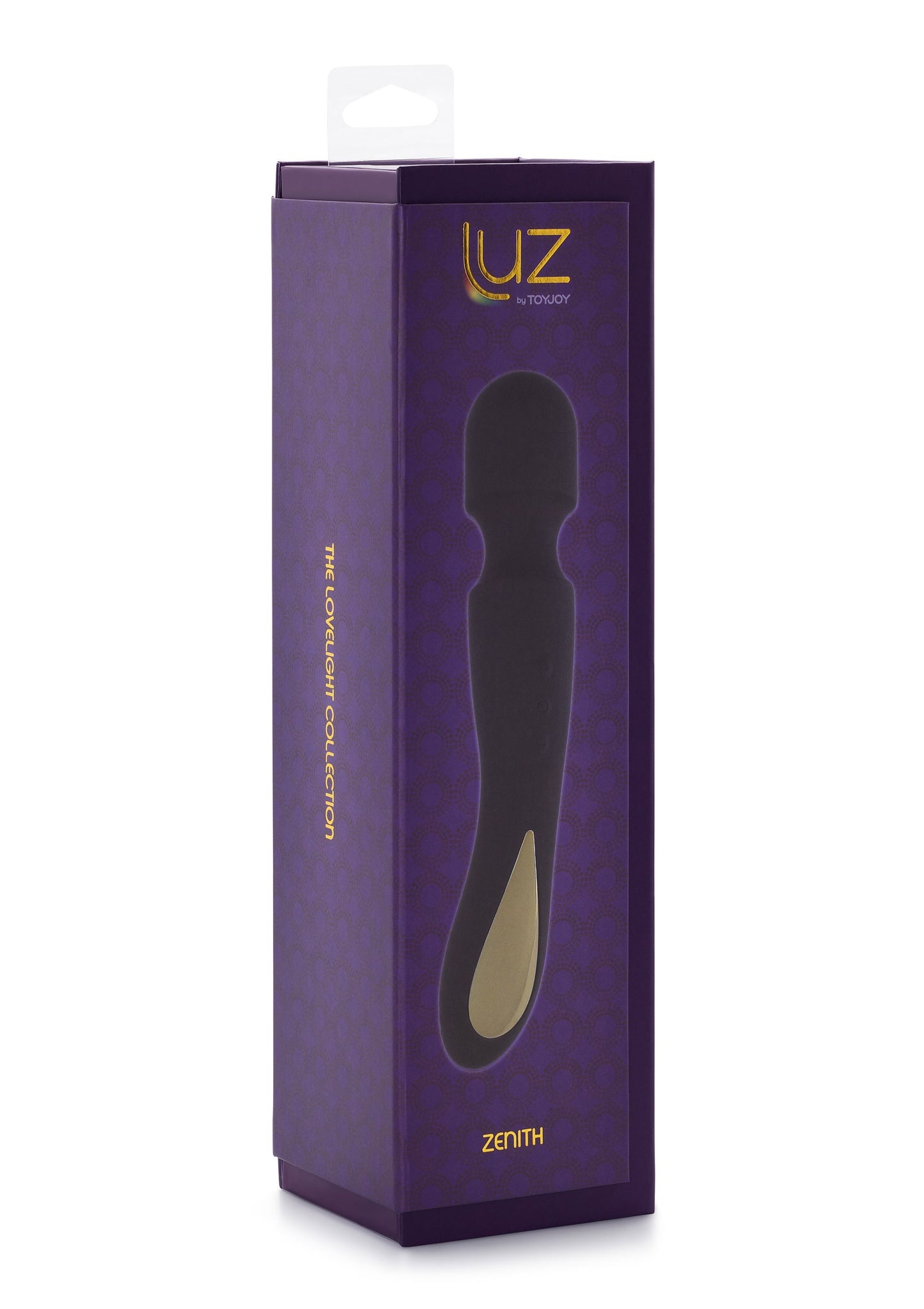 Stimolatore vibratore luz massaggiatore vaginale wand ricaricabile nero impermeabile zenith