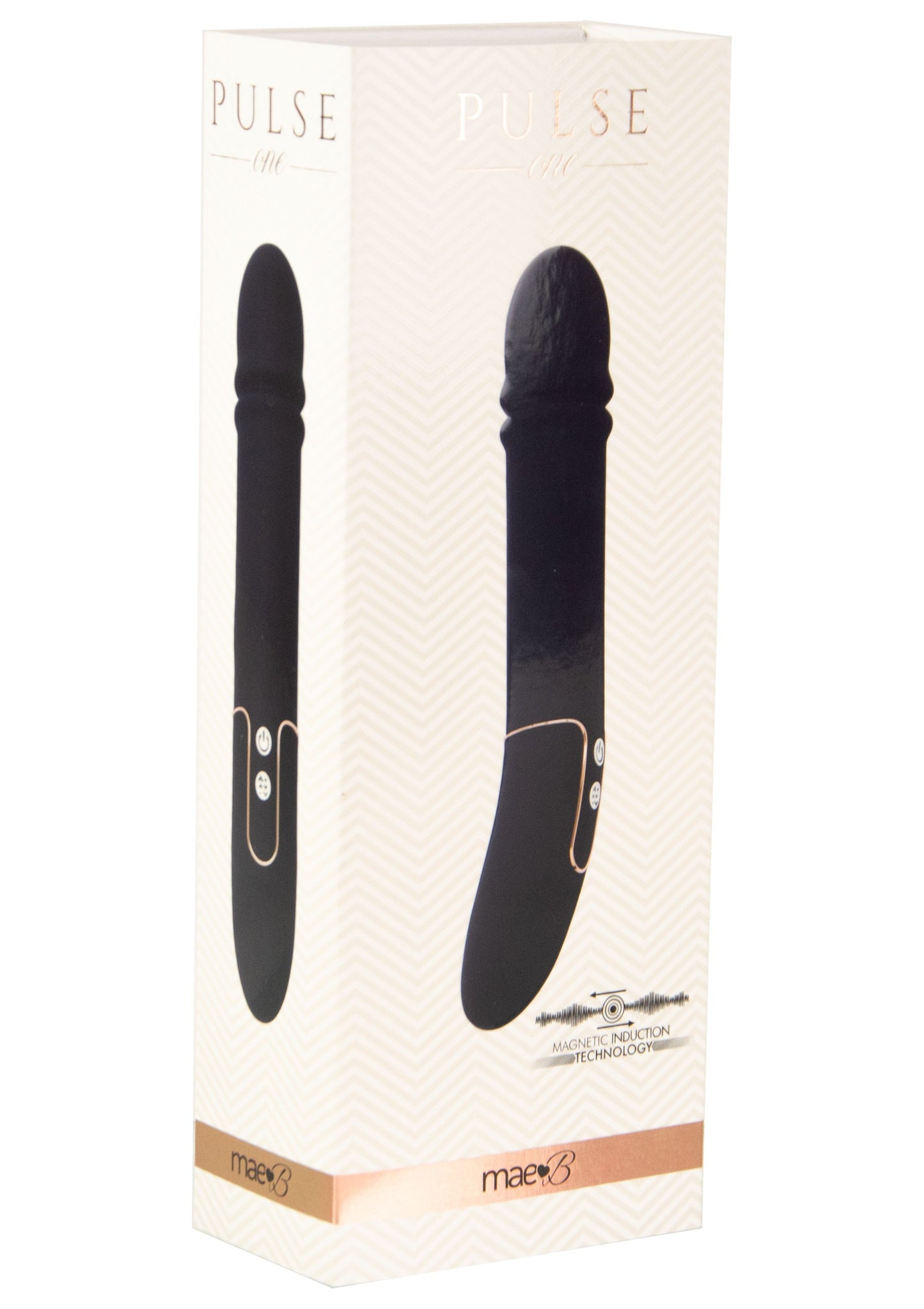 vibratore dildo nero in silicone realistico ricaricabile vaginale anale black PULSE ONE
