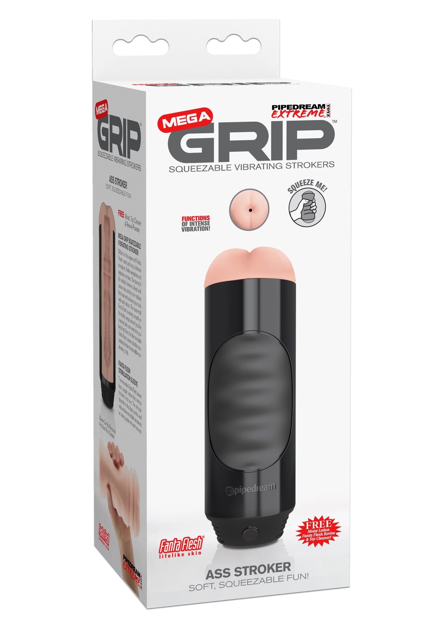 Masturbatore uomo Mega Grip Ass Stroker
