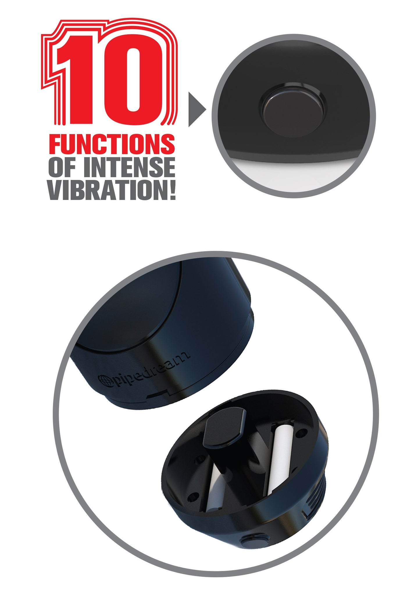 Masturbatore uomo Mega Grip Ass Stroker