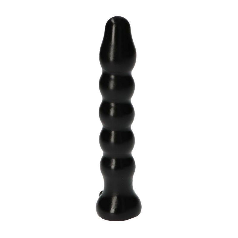 plug nero con ventosa stimolatore penetrazione anale per uomo donna black anal