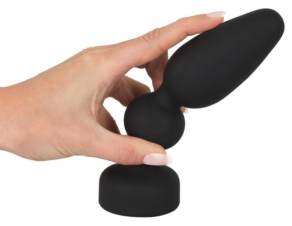 big plug in silicone morbido nero anale per uomo e donna sexy toys anal black