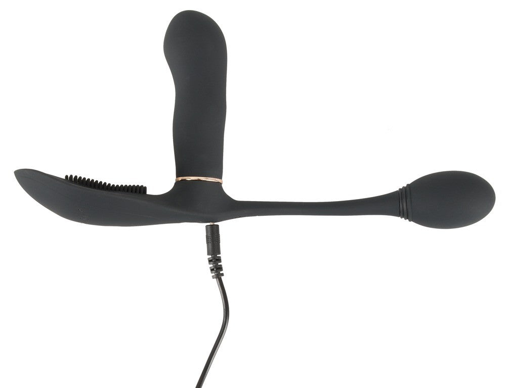 Pussy & Ass Vibrator nero