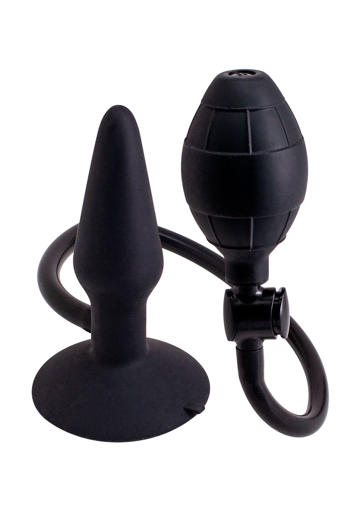 Plug anale gonfiabile nero Inflatable Butt Plug S
