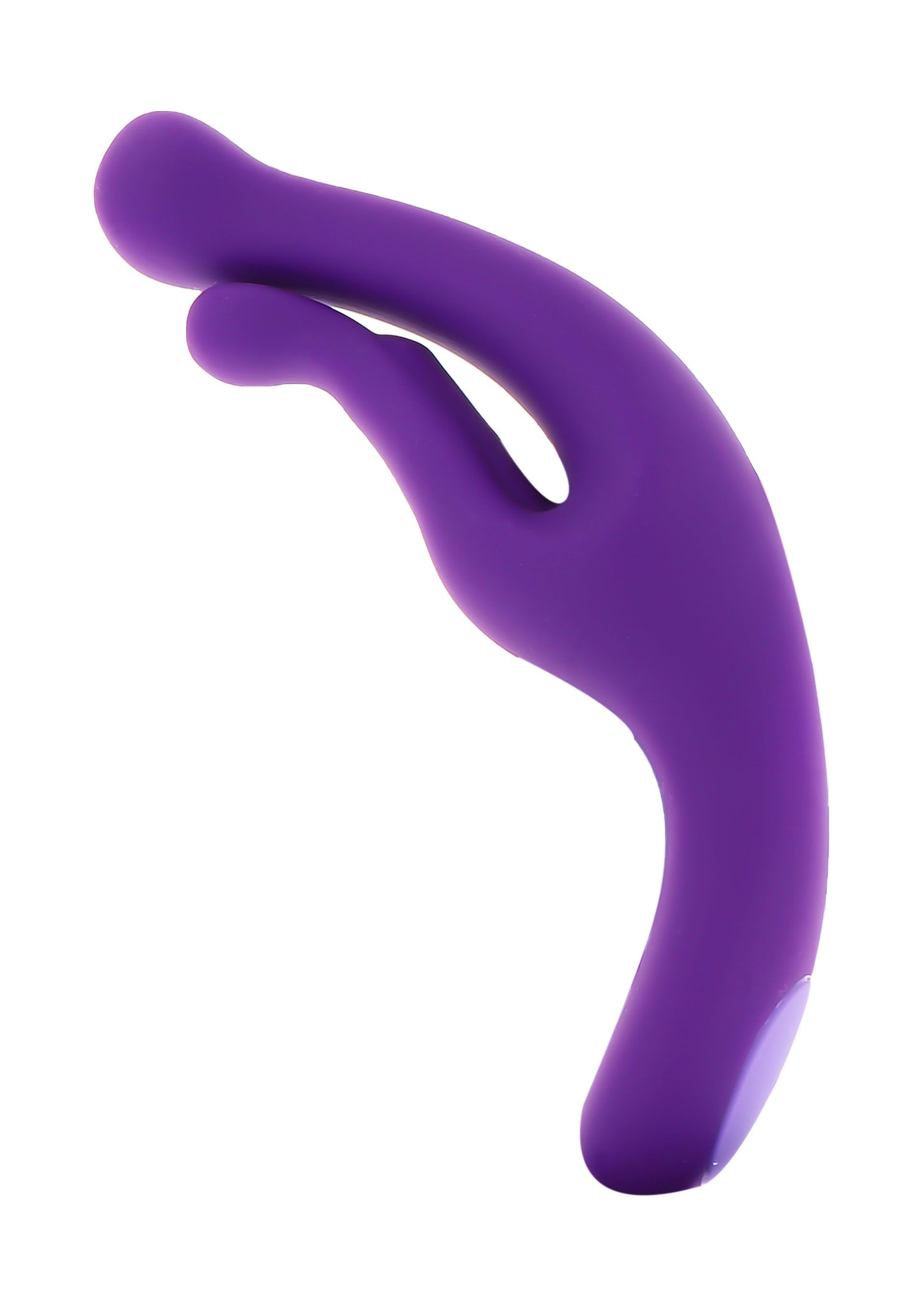 Vibratore doppio stimolatore in silicone G-Booster