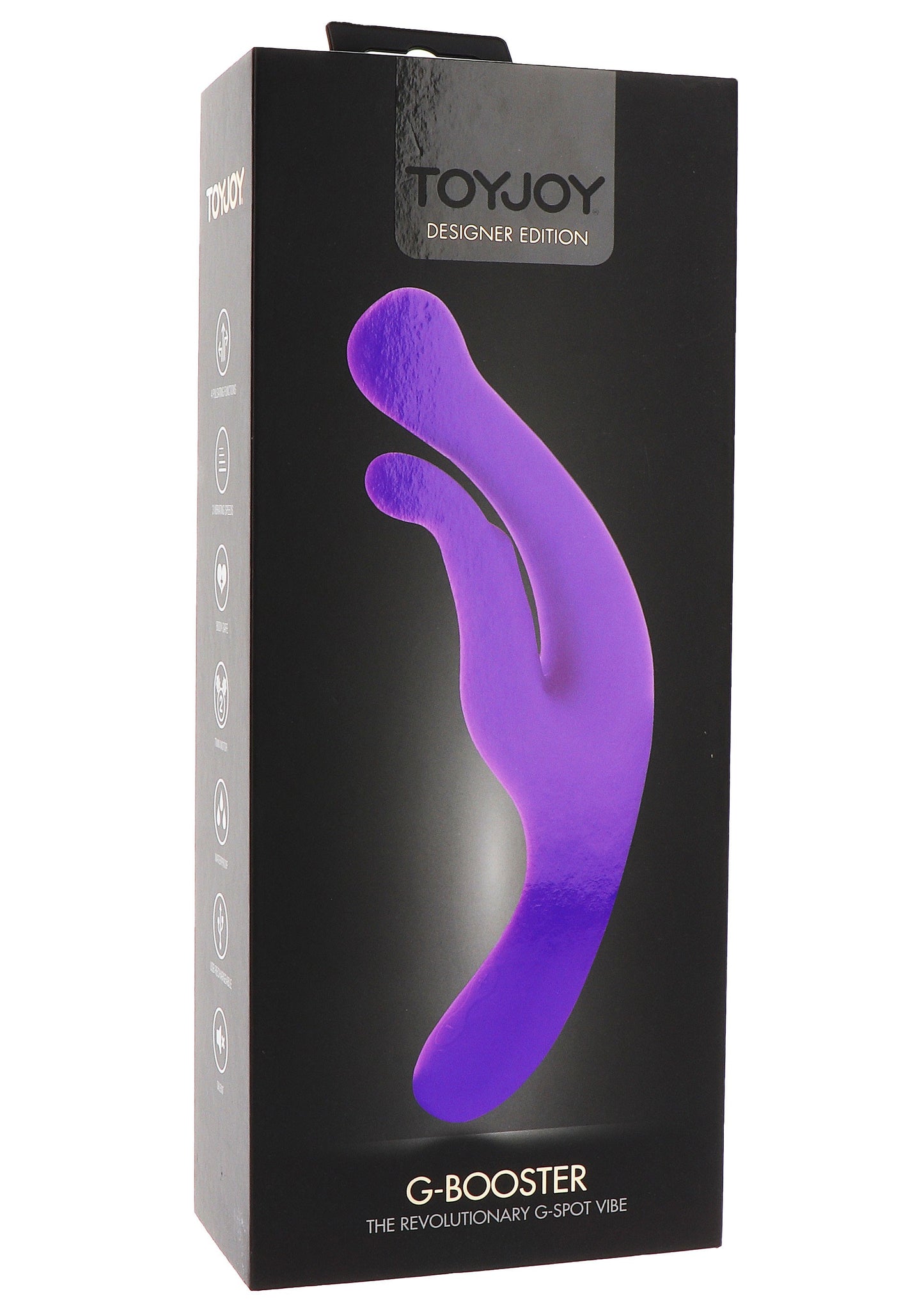 Vibratore doppio stimolatore in silicone G-Booster