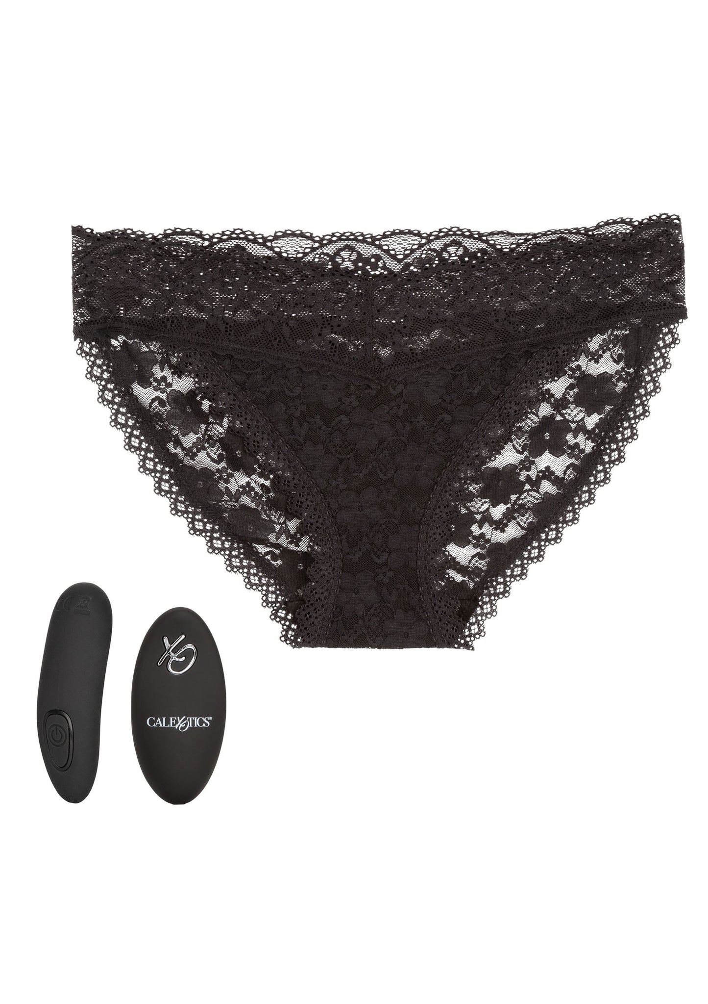 Slip vibrante in pizzo con telecomando L/XL